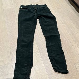 Seven (7) For All Mankind corduroy skinny pants sz 27